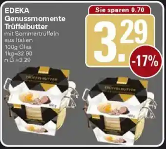 WEZ EDEKA Genussmomente Trüffelbutter Angebot