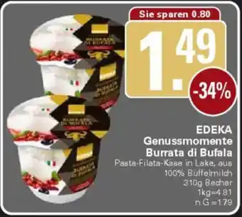 WEZ EDEKA Genussmomente Burrata di Bufala Angebot