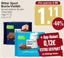 WEZ Ritter Sport Bunte Vielfalt Angebot
