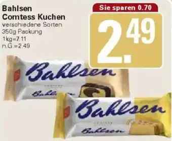 WEZ Bahlsen Comtess Kuchen Angebot