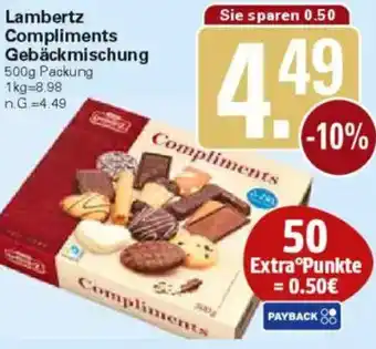 WEZ Lambertz Compliments Gebäckmischung Angebot