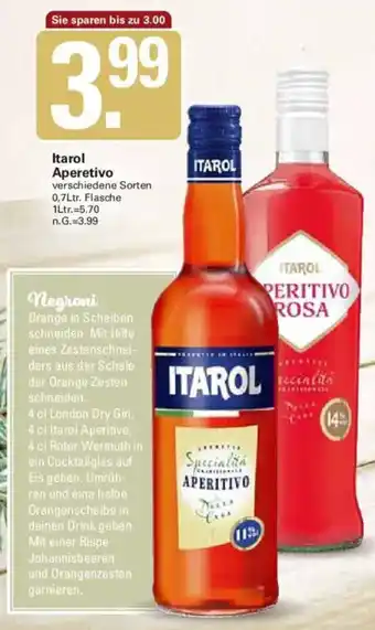WEZ Itarol Aperetivo Angebot