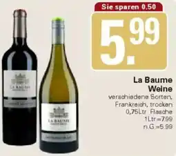 WEZ La Baume Weine Angebot