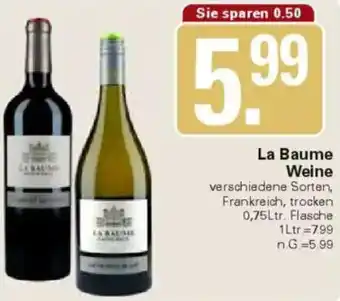 WEZ La Baume Weine Angebot