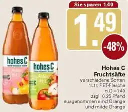 WEZ Hohes C Fruchtsäfte Angebot