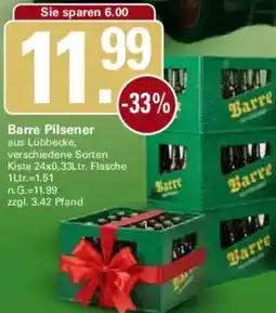 WEZ Barre Pilsener Angebot
