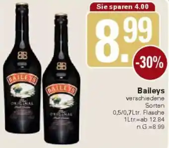 WEZ Baileys Angebot