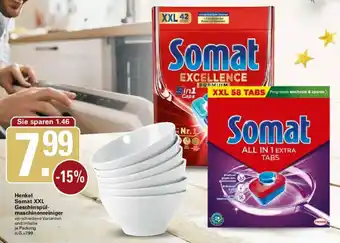 WEZ Henkel Somat XXL Geschirrspülmaschinenreiniger Angebot