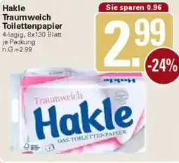WEZ Hakle Traumweich Toilettenpapier Angebot