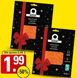 WEZ Mowi Räucherlachs Angebot