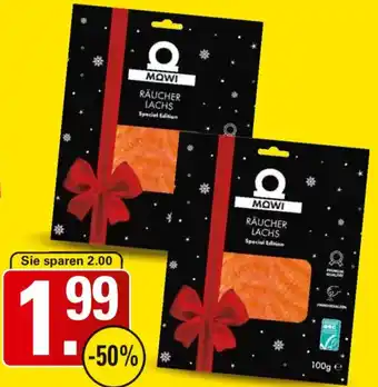 WEZ Mowi Räucherlachs Angebot