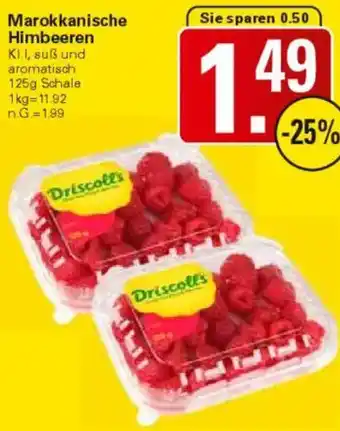 WEZ Driscoll's Marokkanische Himbeeren Angebot