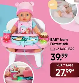 Galeria BABY born Füttertisch Angebot