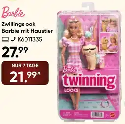 Galeria Zwillingslook Barbie mit Haustier Angebot