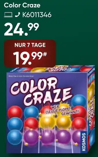 Galeria KOSMOS Color Craze Angebot
