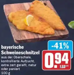 AEZ bayerische Schweineschnitzel Angebot