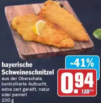 AEZ bayerische Schweineschnitzel Angebot