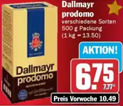 AEZ Dallmayr prodomo Angebot
