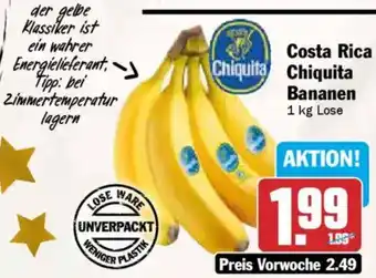 AEZ Costa Rica Chiquita Bananen Angebot