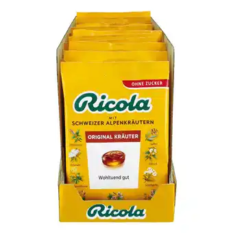 Netto Marken-Discount Ricola Kräuter Bonbons ohne Zucker 75 g, 18er Pack Angebot