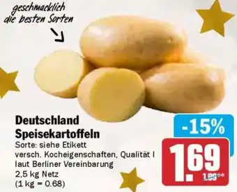 AEZ Deutschland Speisekartoffeln Angebot