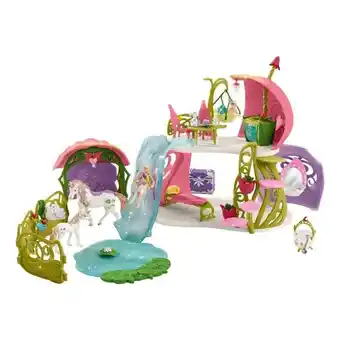 Netto Marken-Discount Schleich Glitzerndes Blütenhaus mit Einhörnern Angebot