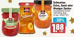 AEZ Schwartau Extra, Samt oder Weniger Zucker Angebot