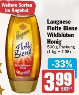 AEZ Langnese Flotte Biene Wildblüten Honig Angebot