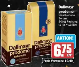 AEZ Dallmayr prodomo Angebot
