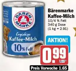 AEZ Bärenmarke Kaffee-Milch Angebot