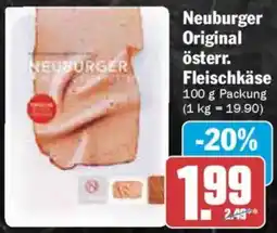 AEZ Neuburger Original österr. Fleischkäse Angebot