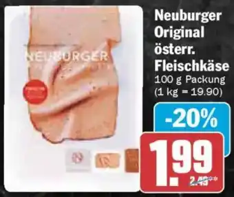 AEZ Neuburger Original österr. Fleischkäse Angebot
