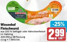 AEZ Wiesenhof Fleischwurst Angebot