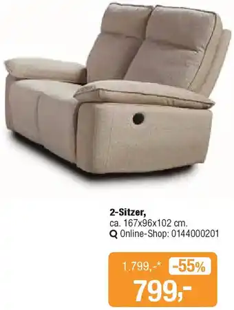 Opti Wohnwelt 2-Sitzer Angebot