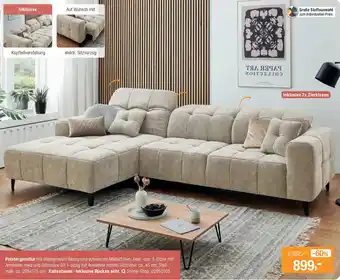 Opti Wohnwelt Polstergarnitur Angebot