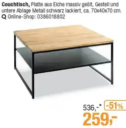 Opti Wohnwelt Couchtisch Angebot