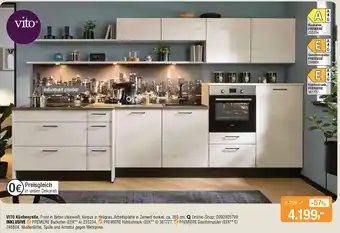 Opti Wohnwelt VITO Küchenzeile Angebot
