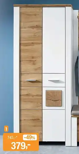 Opti Wohnwelt Vito Garderobenschrank Angebot