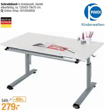 Opti Wohnwelt PAIDI Schreibtisch Angebot