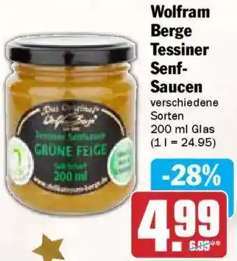 AEZ Wolfram Berge Tessiner Senf Saucen Angebot