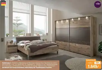 Opti Wohnwelt Vito Schlafzimmer Angebot