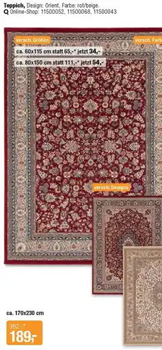 Opti Wohnwelt Teppich Angebot