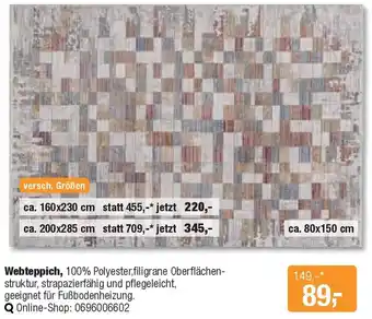 Opti Wohnwelt Webteppich Angebot