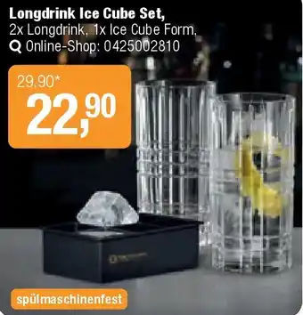 Opti Wohnwelt Longdrink Ice Cube Set Angebot