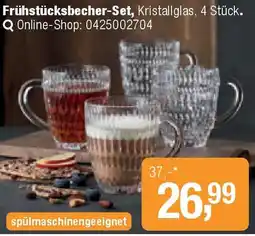 Opti Wohnwelt Frühstücksbecher-Set Angebot