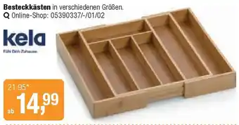 Opti Wohnwelt Kela Besteckkästen Angebot