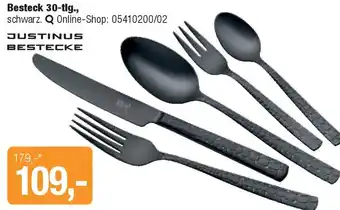 Opti Wohnwelt JUSTINUS BESTECKE Besteck 30-tlg. Angebot