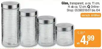 Opti Wohnwelt Glas Angebot