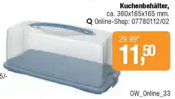 Opti Wohnwelt Kuchenbehälter Angebot