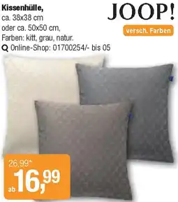 Opti Wohnwelt JOOP! Kissenhülle Angebot